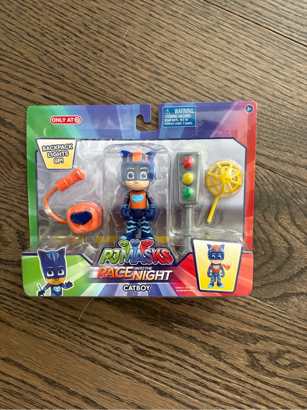 PJ Masks Race the Night Catboy Action Figure Playset NEW